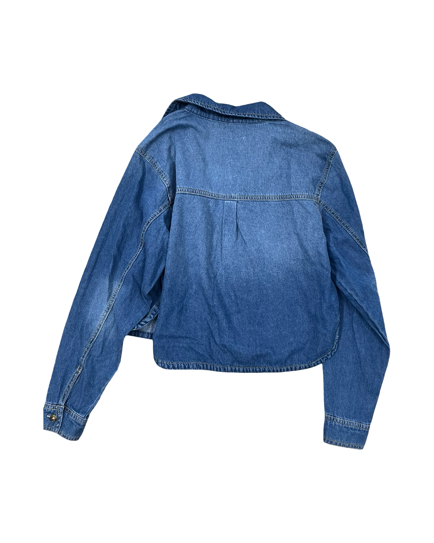 Jacket Denim By Celebrity Pink In Blue Denim, Size:S