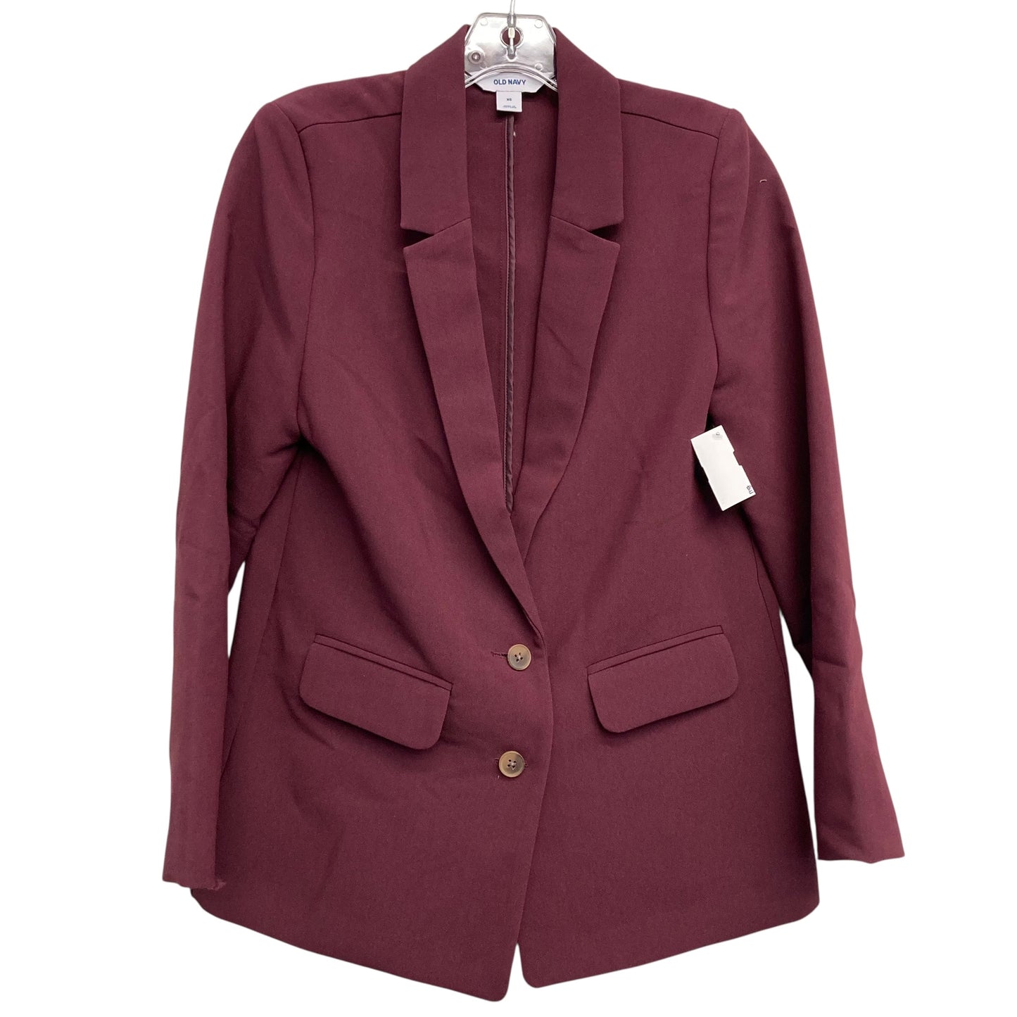 Blazer By Old Navy In Maroon, Size:Xs