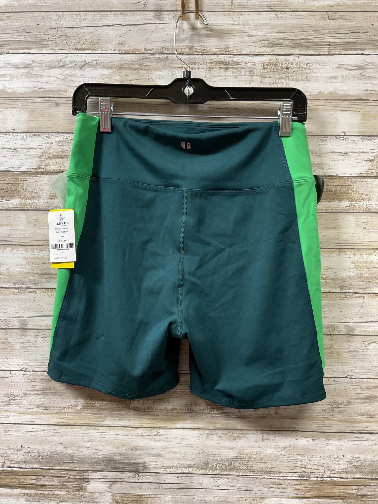 Athletic Shorts By  Cmc In Green, Size:Xl