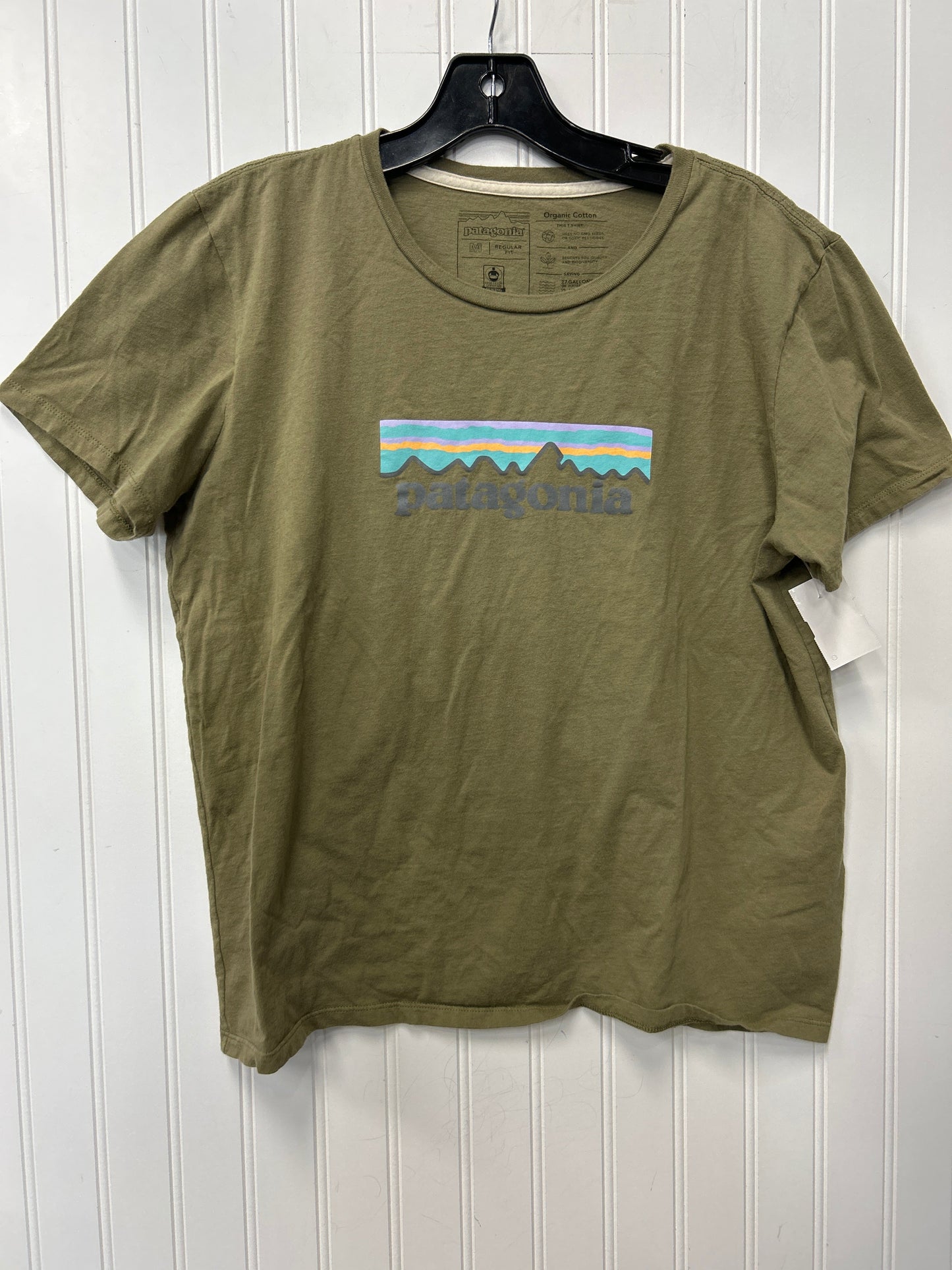 Top Ss By Patagonia In Green, Size:M