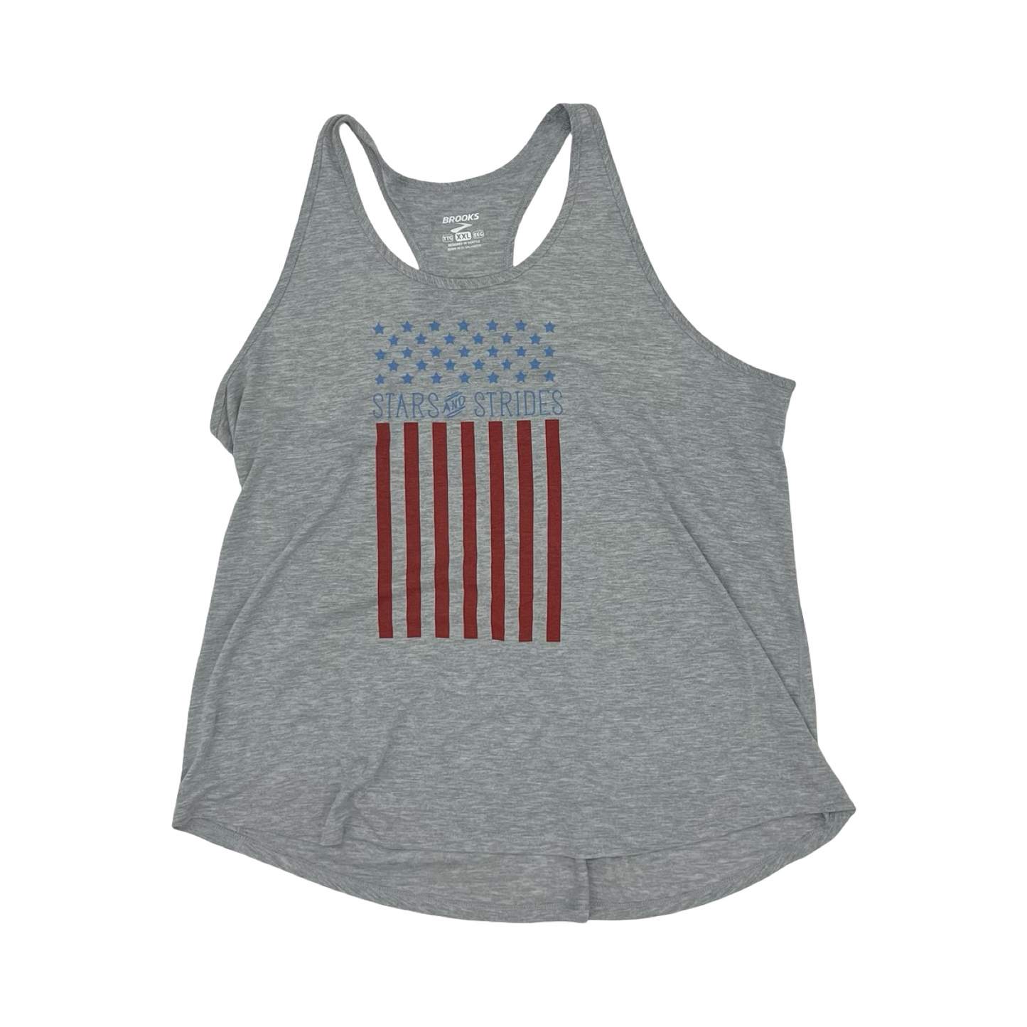 Athletic Tank Top By Brooks In Grey, Size:Xxl