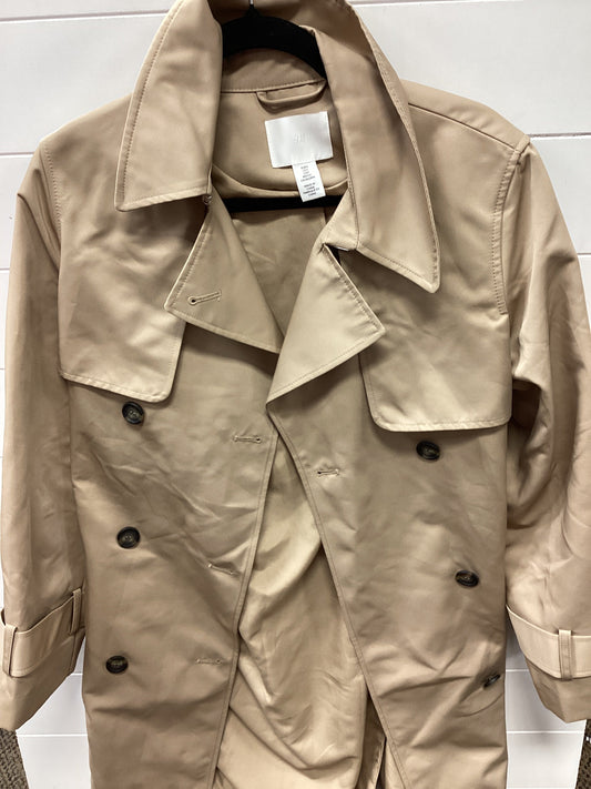 Coat Peacoat By H&M In Tan, Size:S