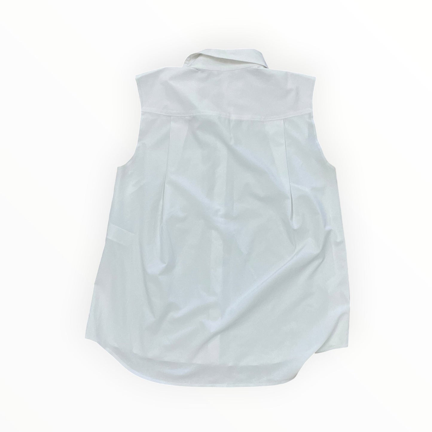 Blouse Sleeveless By Athleta In White, Size:S