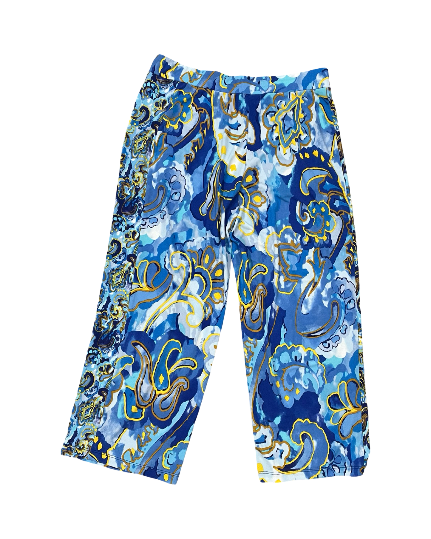 Pants Lounge By Susan Graver In Blue, Size:Xsp