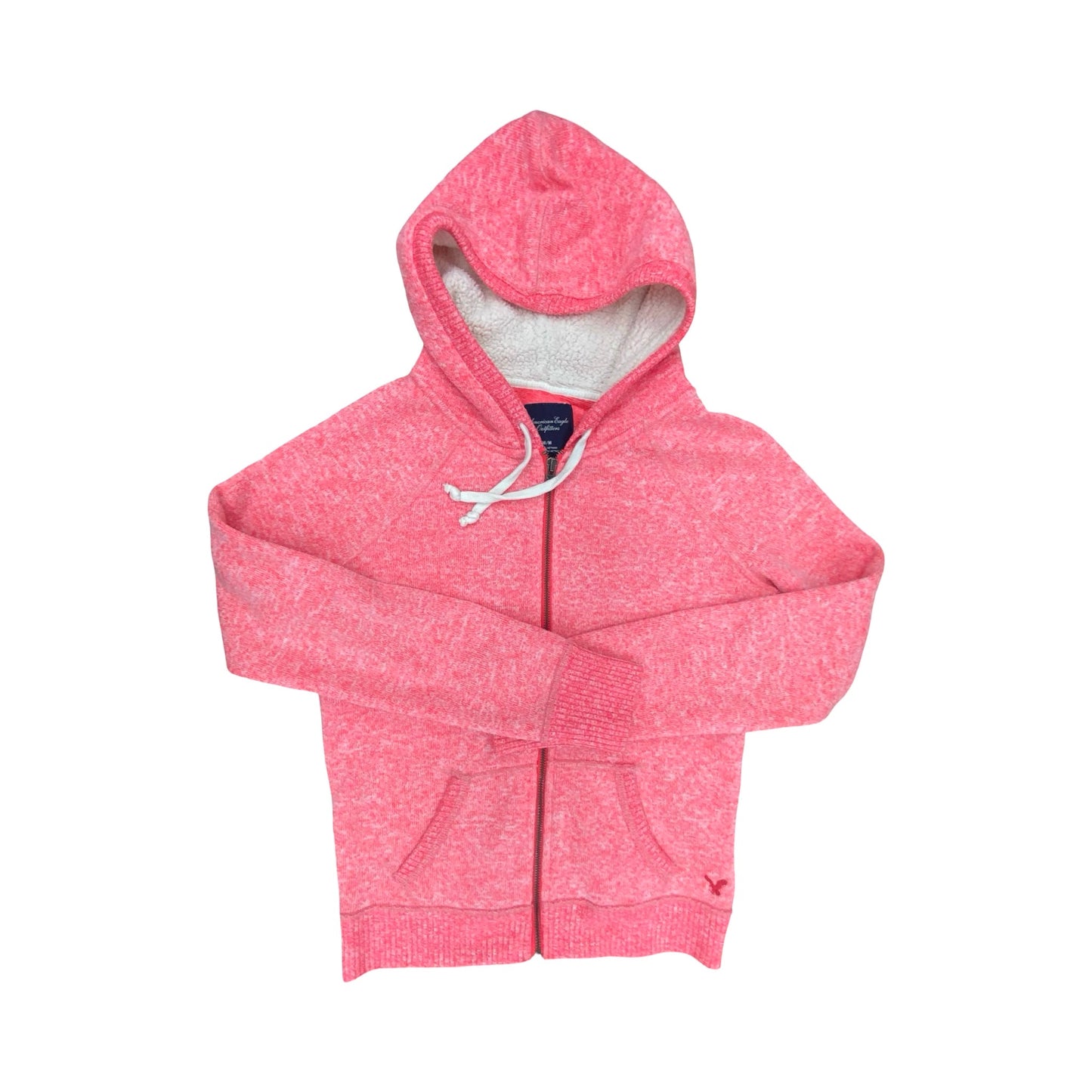 Jacket Other By American Eagle In Pink & White, Size:M
