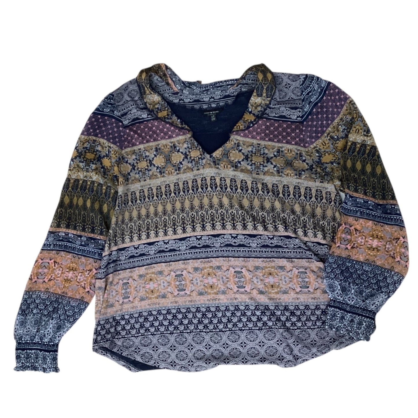 Top Ls By Lucky Brand In Multi, Size:L