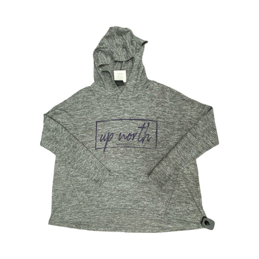 Sweatshirt Hoodie By Clothes Mentor In Grey, Size:S