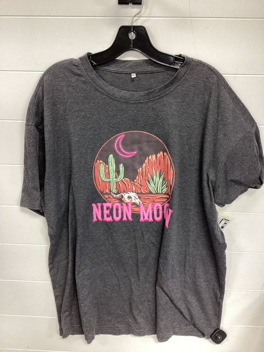 Top Ss By Clothes Mentor In Grey, Size:Xl