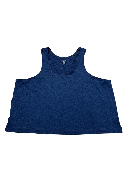 Athletic Tank Top By Athleta In Blue, Size:3X