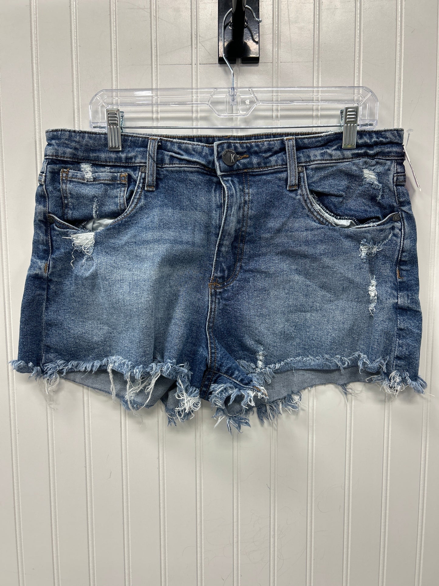 Shorts By Kut In Blue Denim, Size:14
