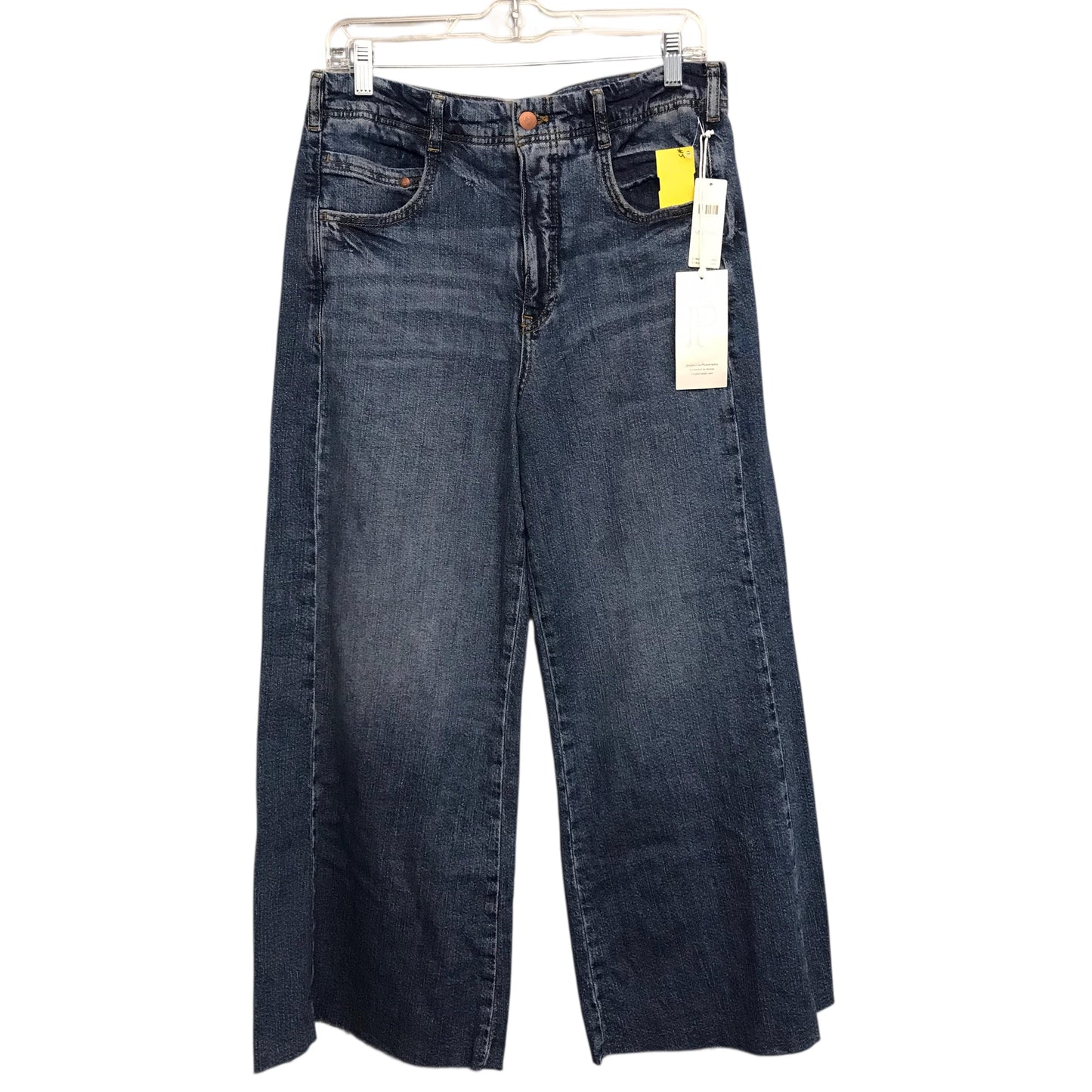 Jeans Wide Leg By Pilcro In Blue Denim, Size:4L