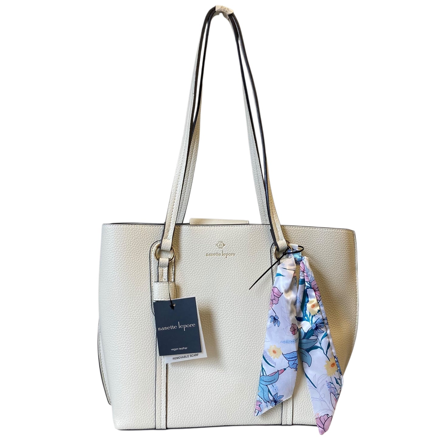 Handbag By Nanette Lepore In Cream, Size:Medium