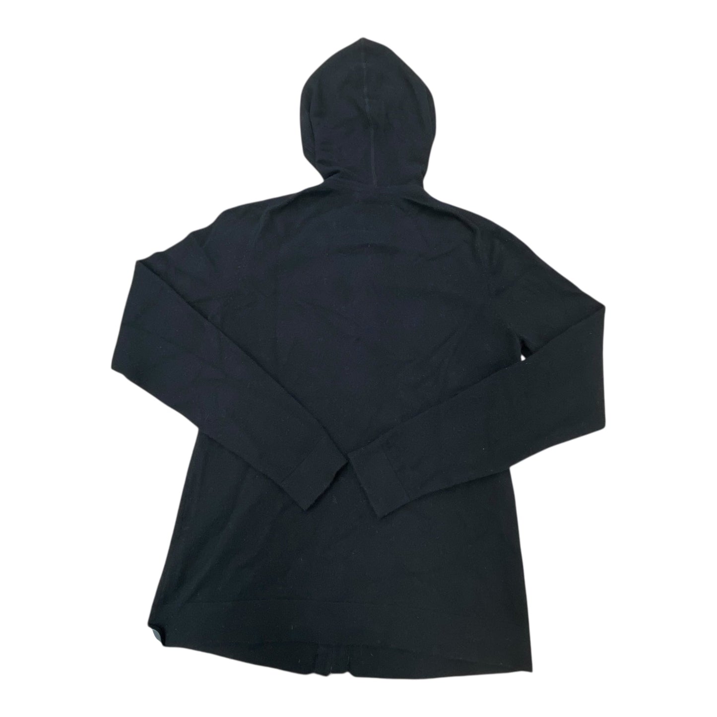 Sweater Cardigan Cashmere By Peck And Peck In Black, Size:M