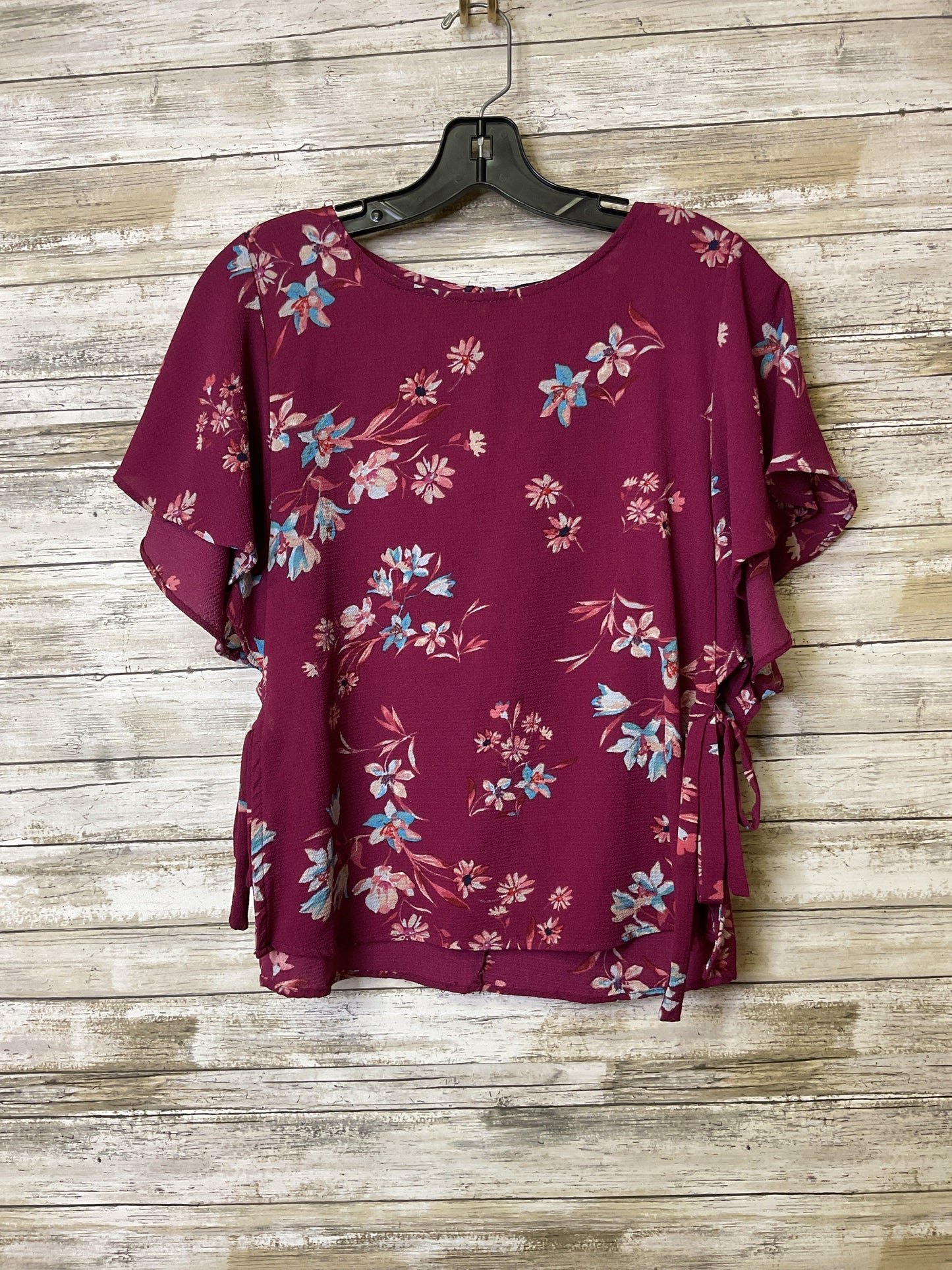 Top Ss By One Clothing In Purple, Size:S