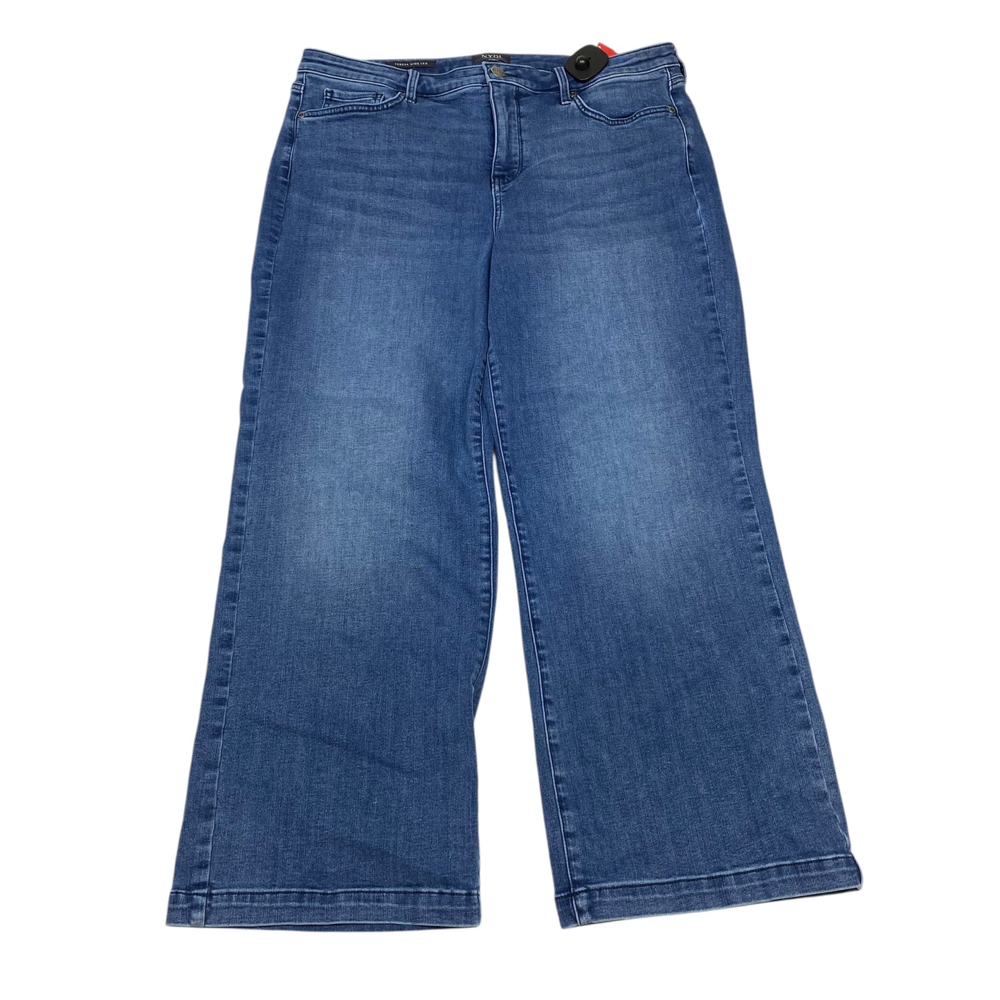 Jeans Wide Leg By Not Your Daughters Jeans In Blue Denim, Size:14