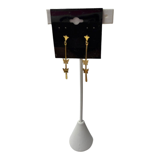 Earrings Sterling Silver  In Gold