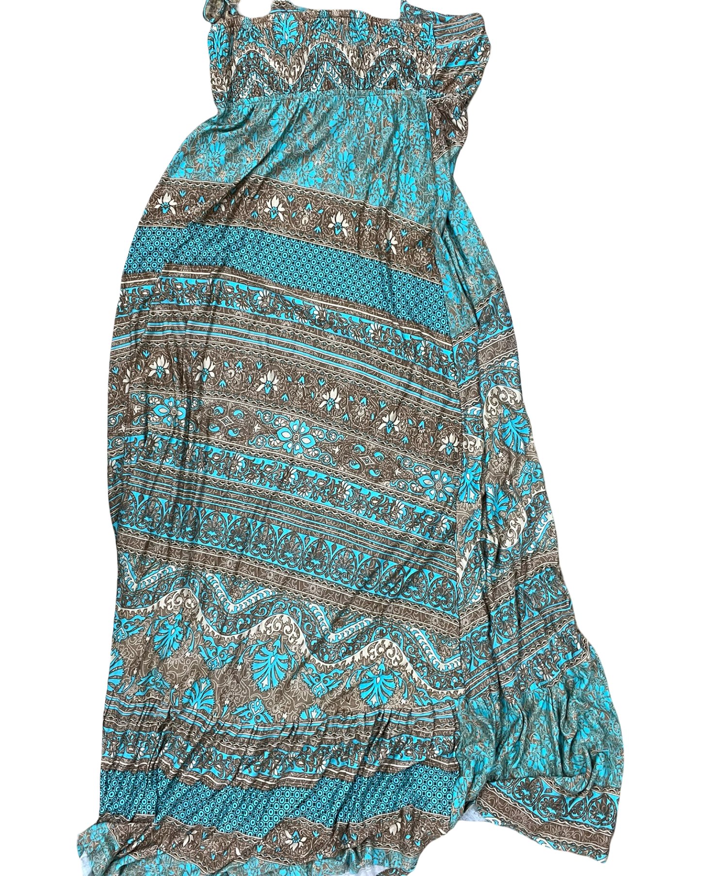 Dress Casual Maxi By Lascana In Teal, Size:4