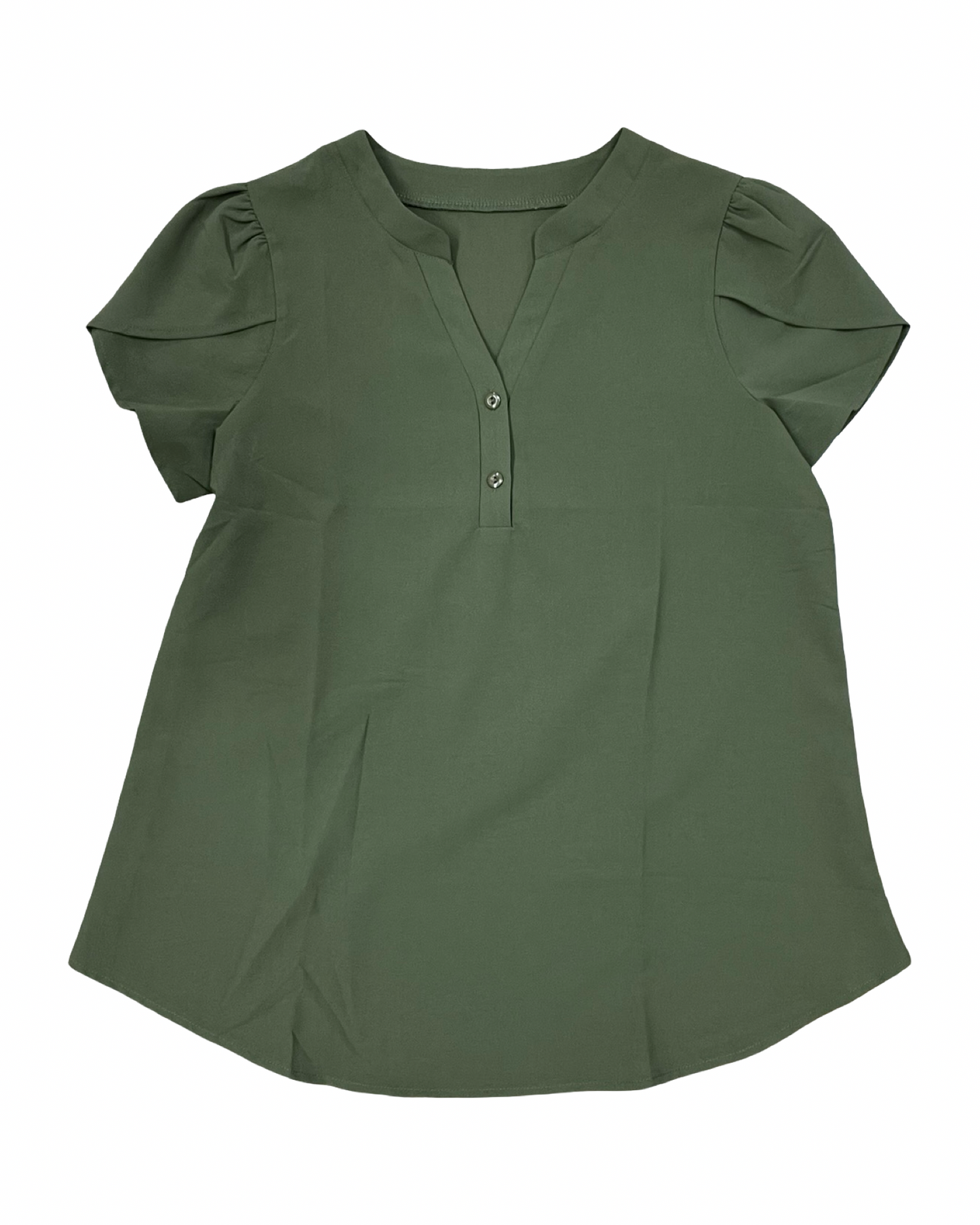Top Ss By Clothes Mentor In Green, Size:M