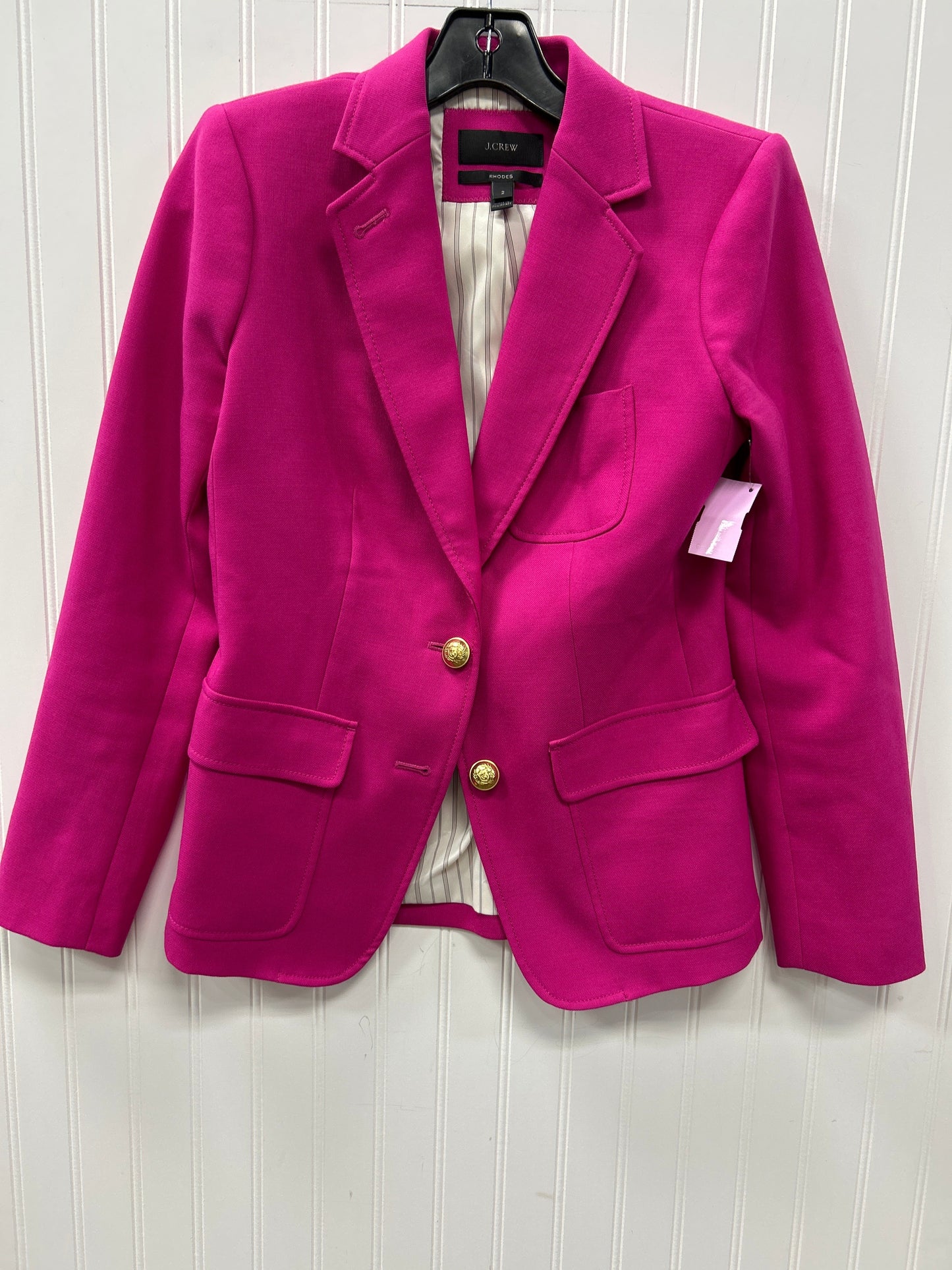 Blazer By J. Crew In Pink, Size:2