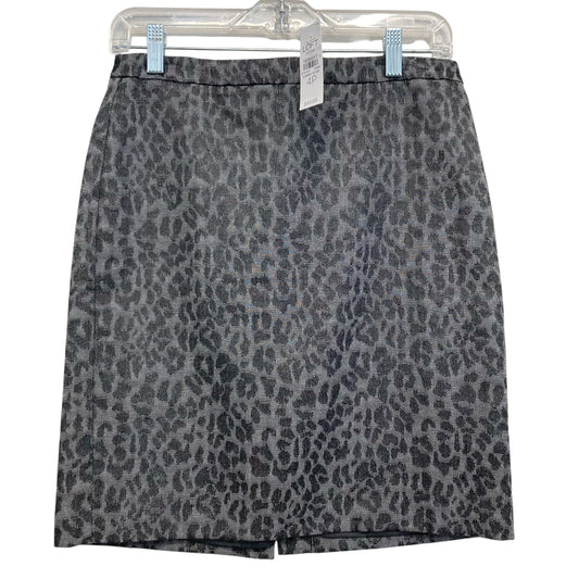 Skirt Midi By Loft In Animal Print, Size:4P