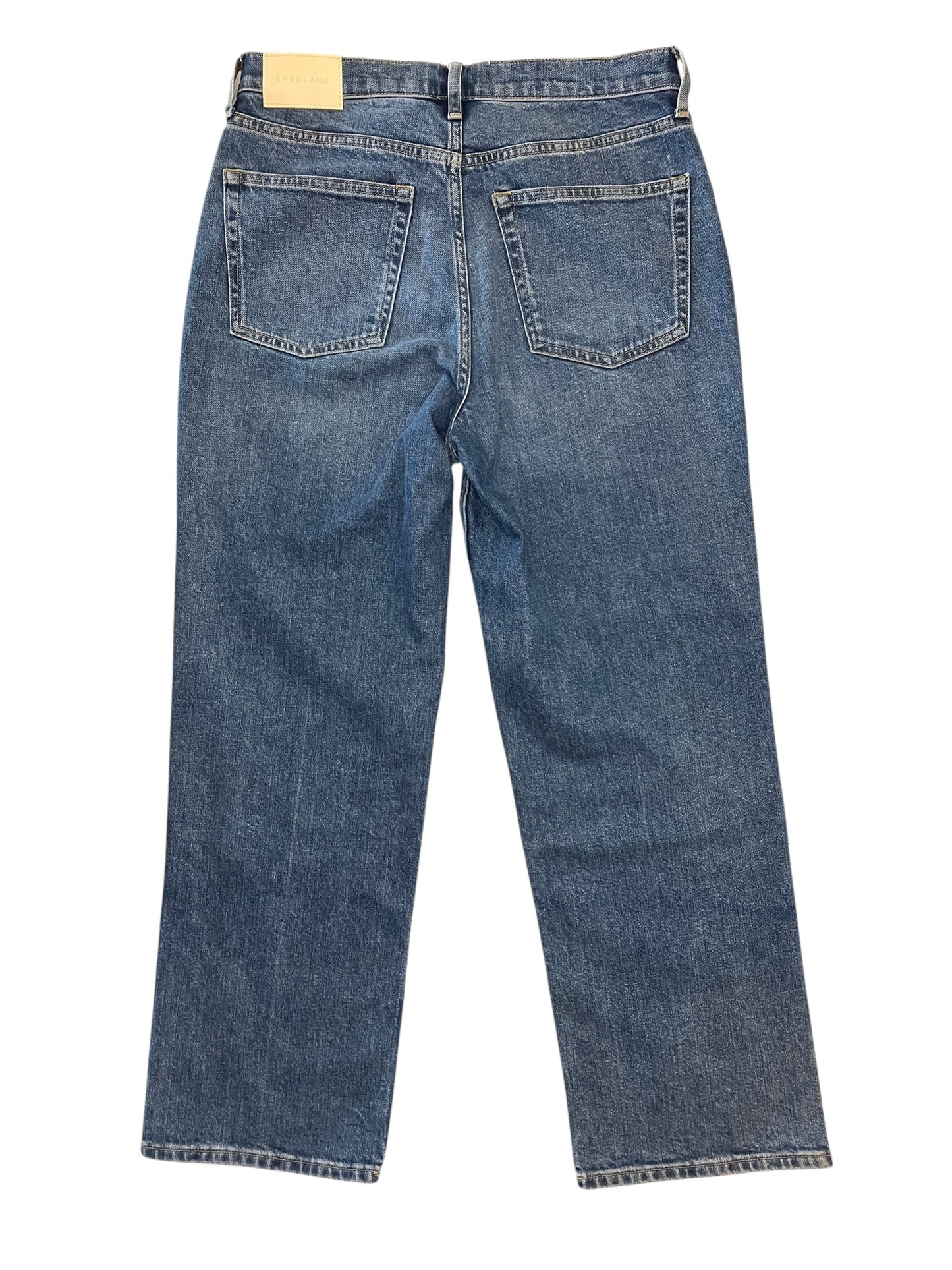 Jeans Straight By Everlane In Blue Denim, Size:10