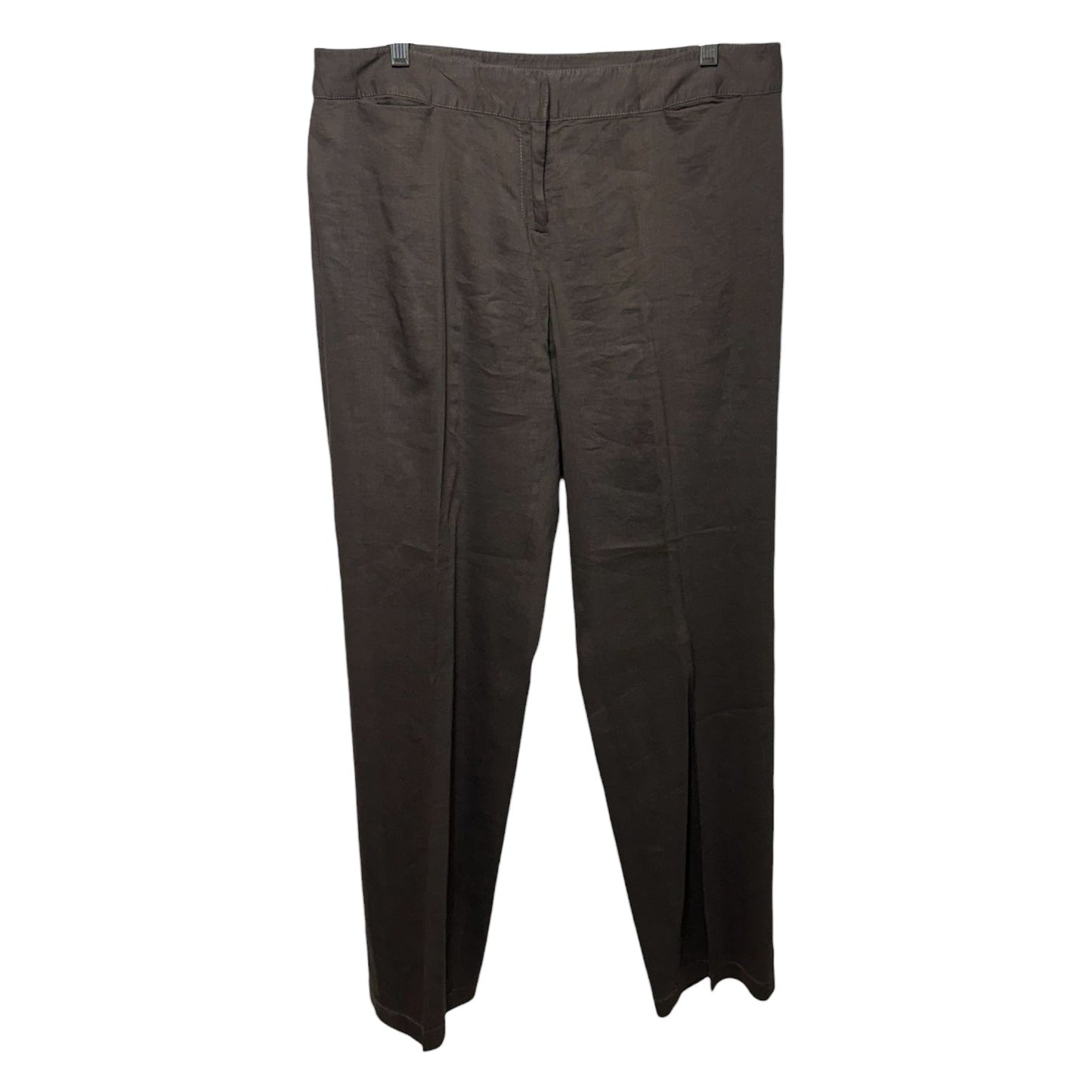 Linen Blend Pants Other By Eileen Fisher In Brown, Size: M