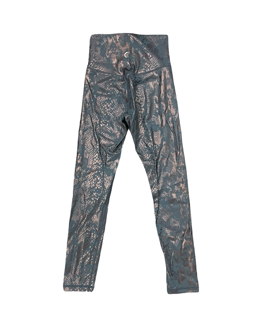 Athletic Leggings By Zyia In Bronze, Size:0