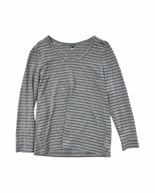 Top Ls By Eddie Bauer In Brown, Size:L