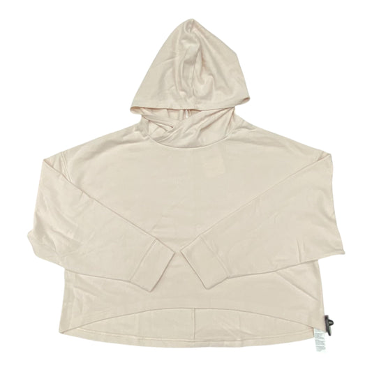 Athletic Top Ls Hoodie By Fabletics In Pink, Size:2X