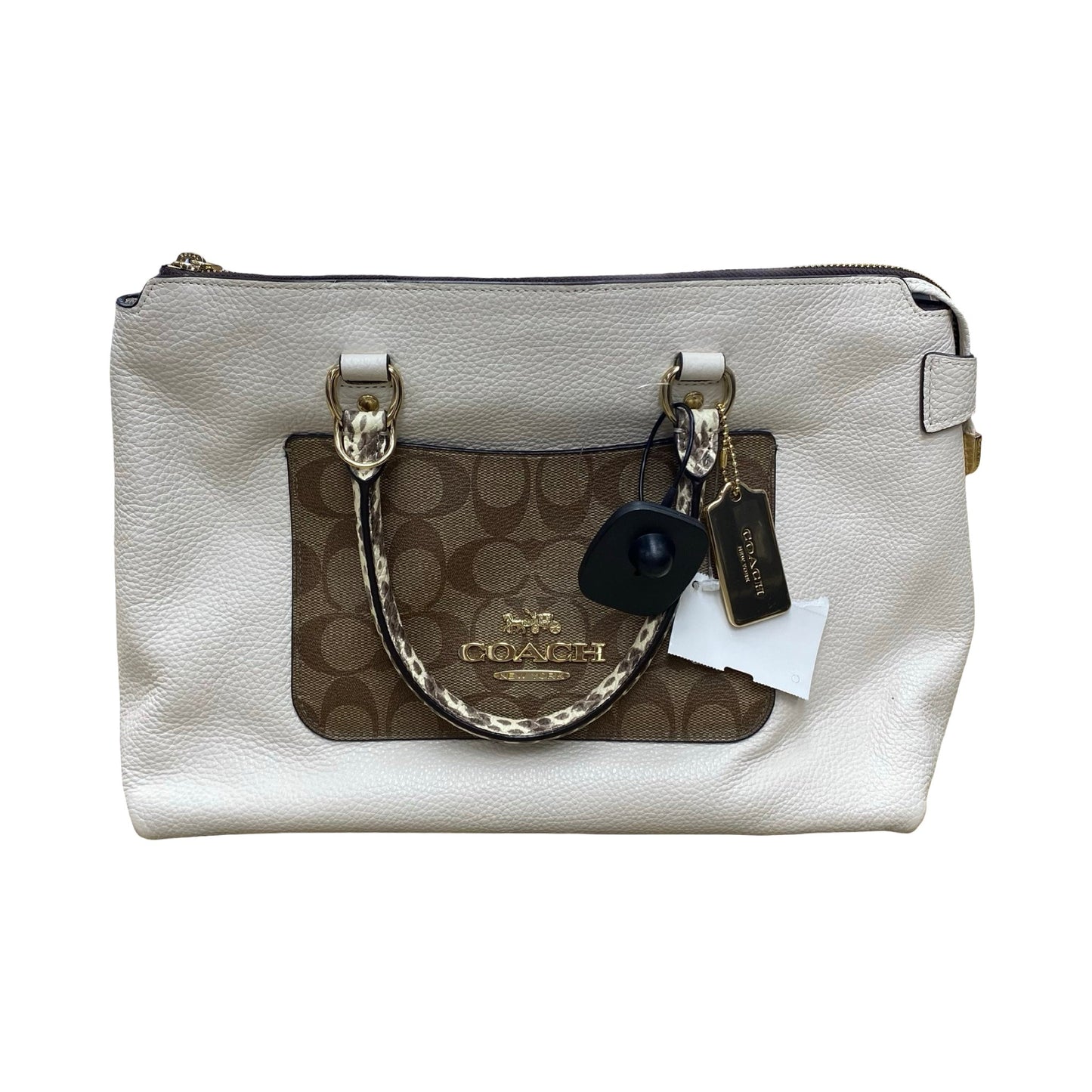 Handbag Designer By Coach In Multi, Size:Medium
