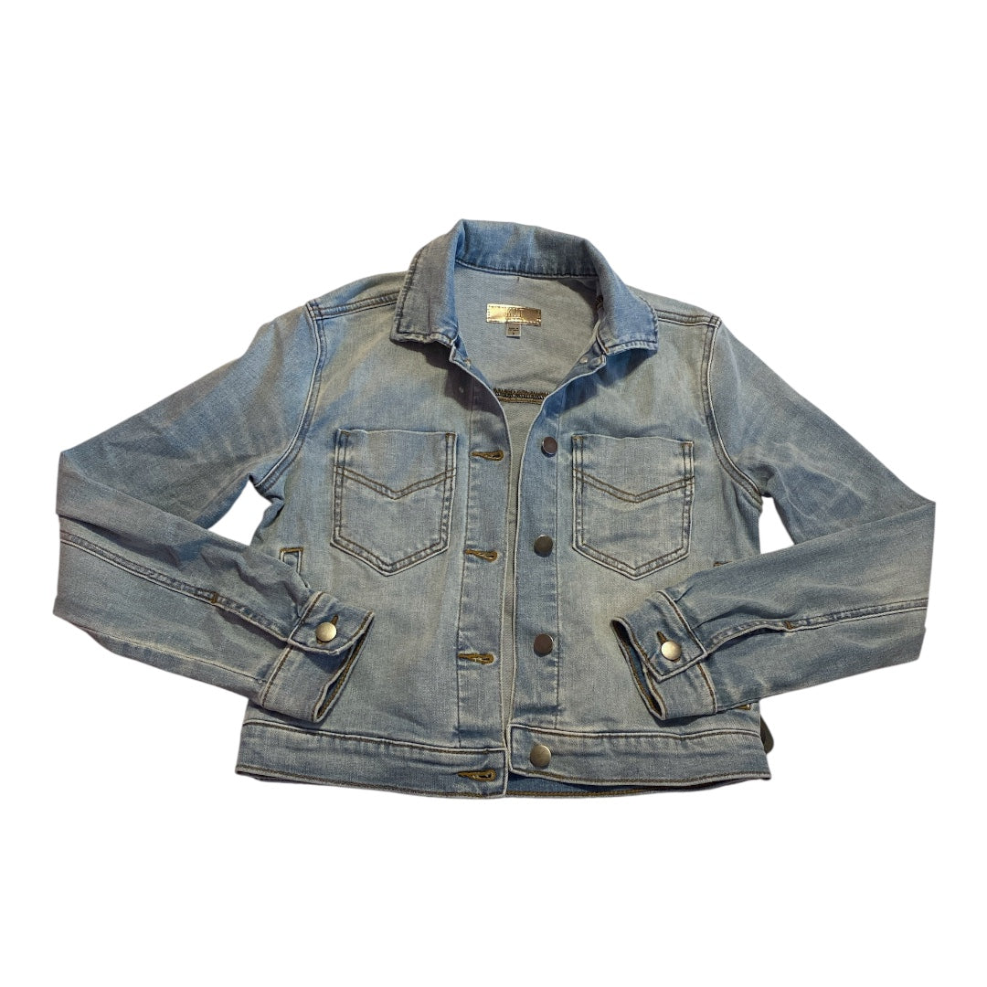 Jacket Denim By Kut In Blue Denim, Size:S