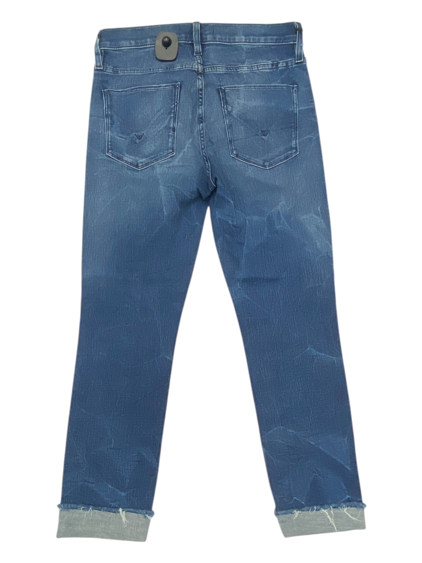 Jeans Skinny By Hudson In Blue Denim, Size:6