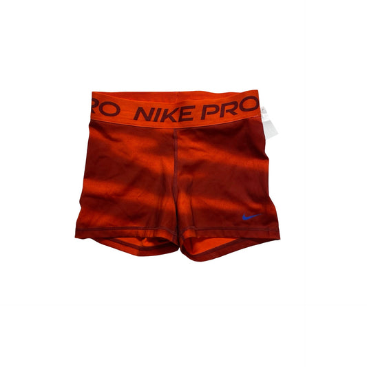 Athletic Shorts By Nike In Orange, Size:S