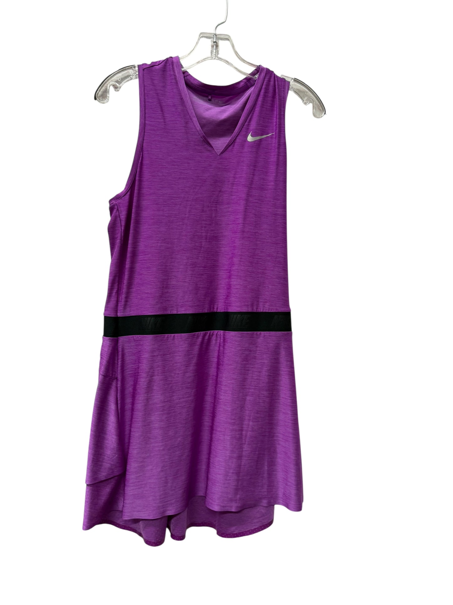 Athletic Dress By Nike Apparel In Purple, Size:M