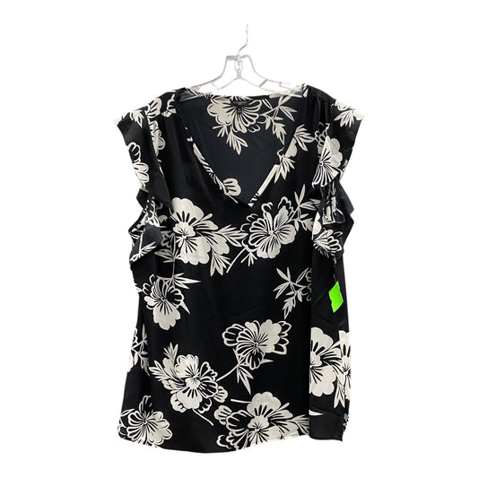 Top Ss By Talbots In Black, Size:2X