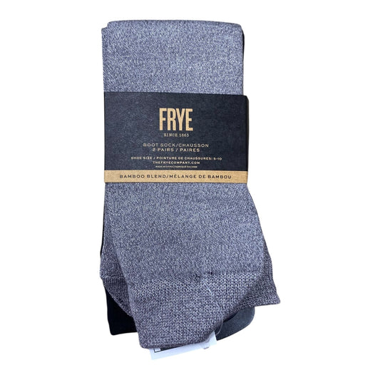 Socks Designer By Frye In Black & Grey, Size:0