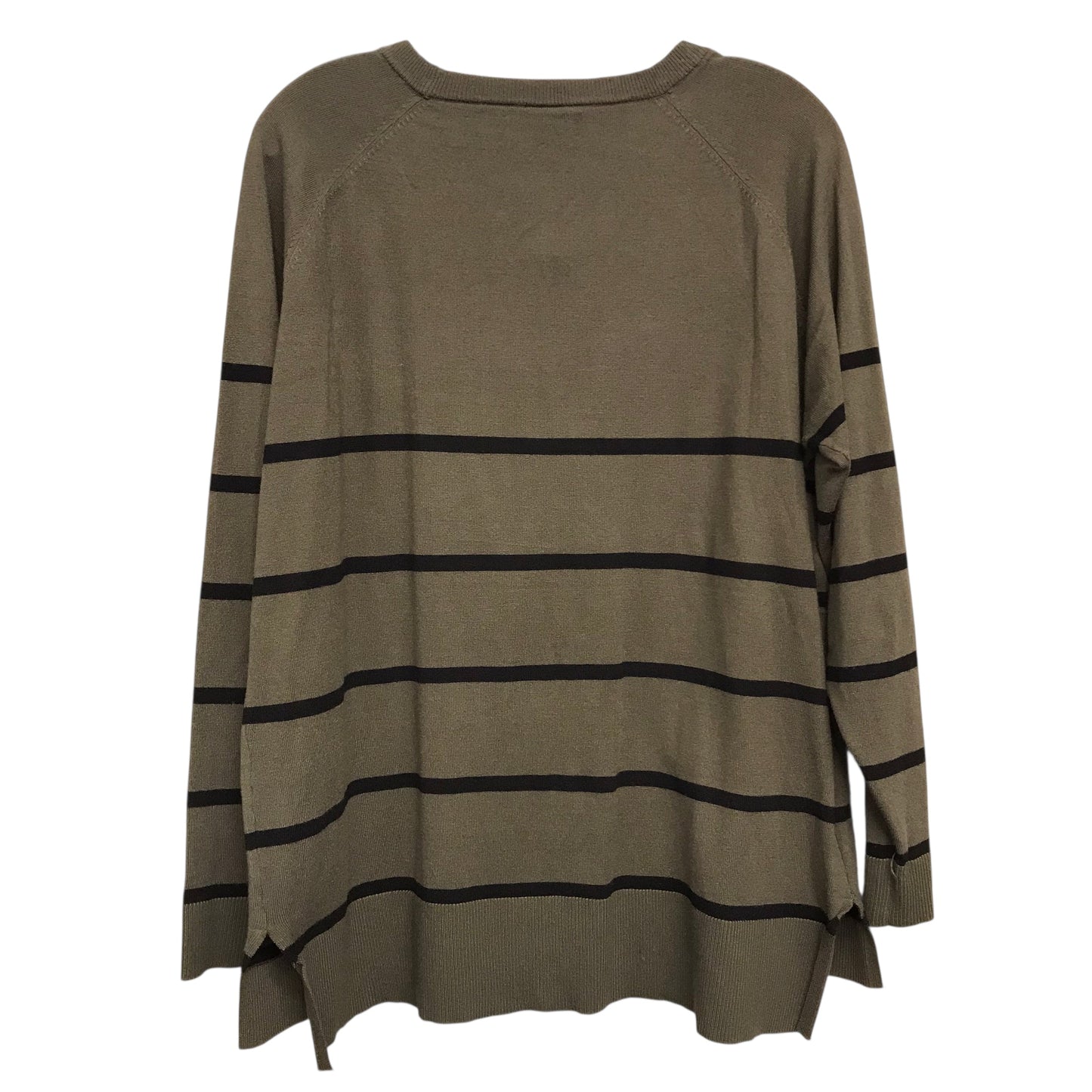 Top Ls By Bobeau In Green, Size:Xl
