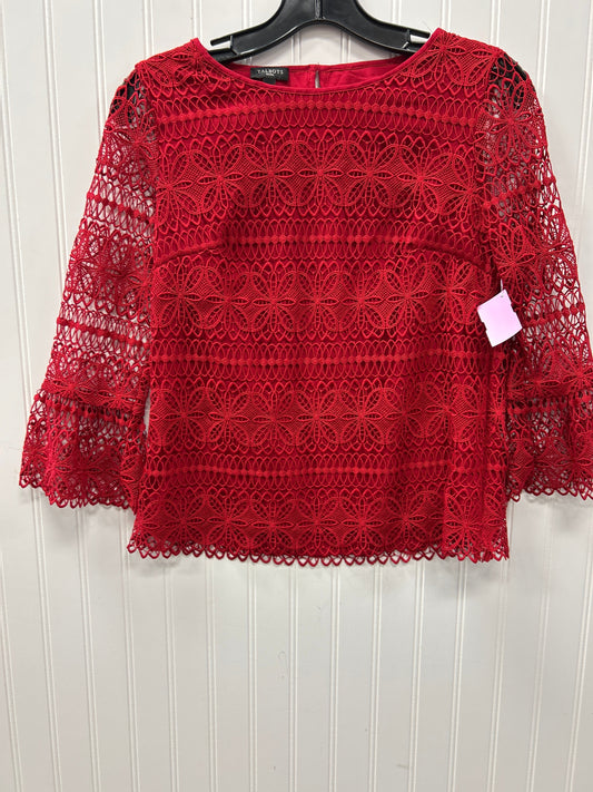 Top Ls By Talbots In Red, Size:S