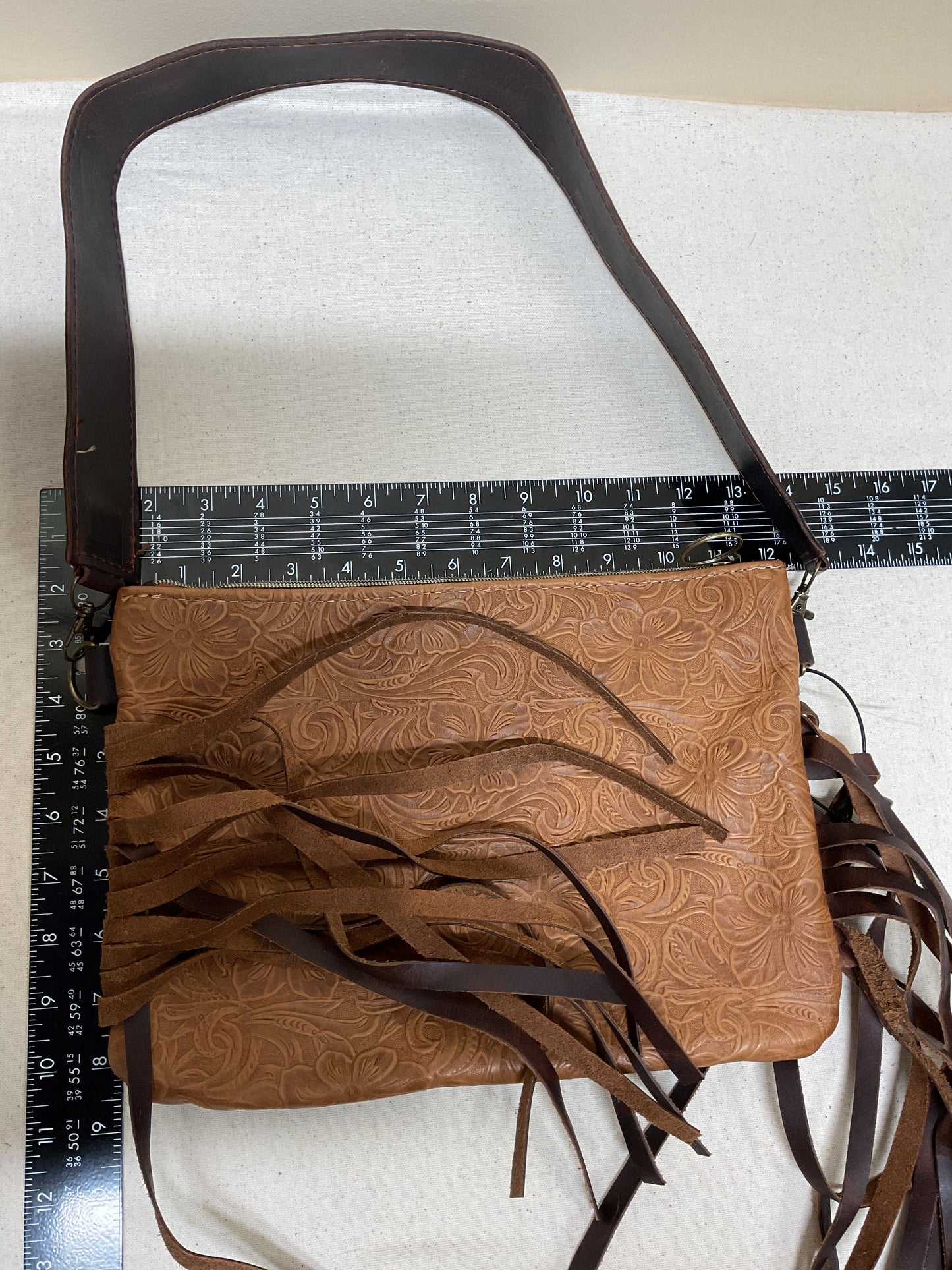 Handbag By Cmb In Black & Grey, Size:Medium