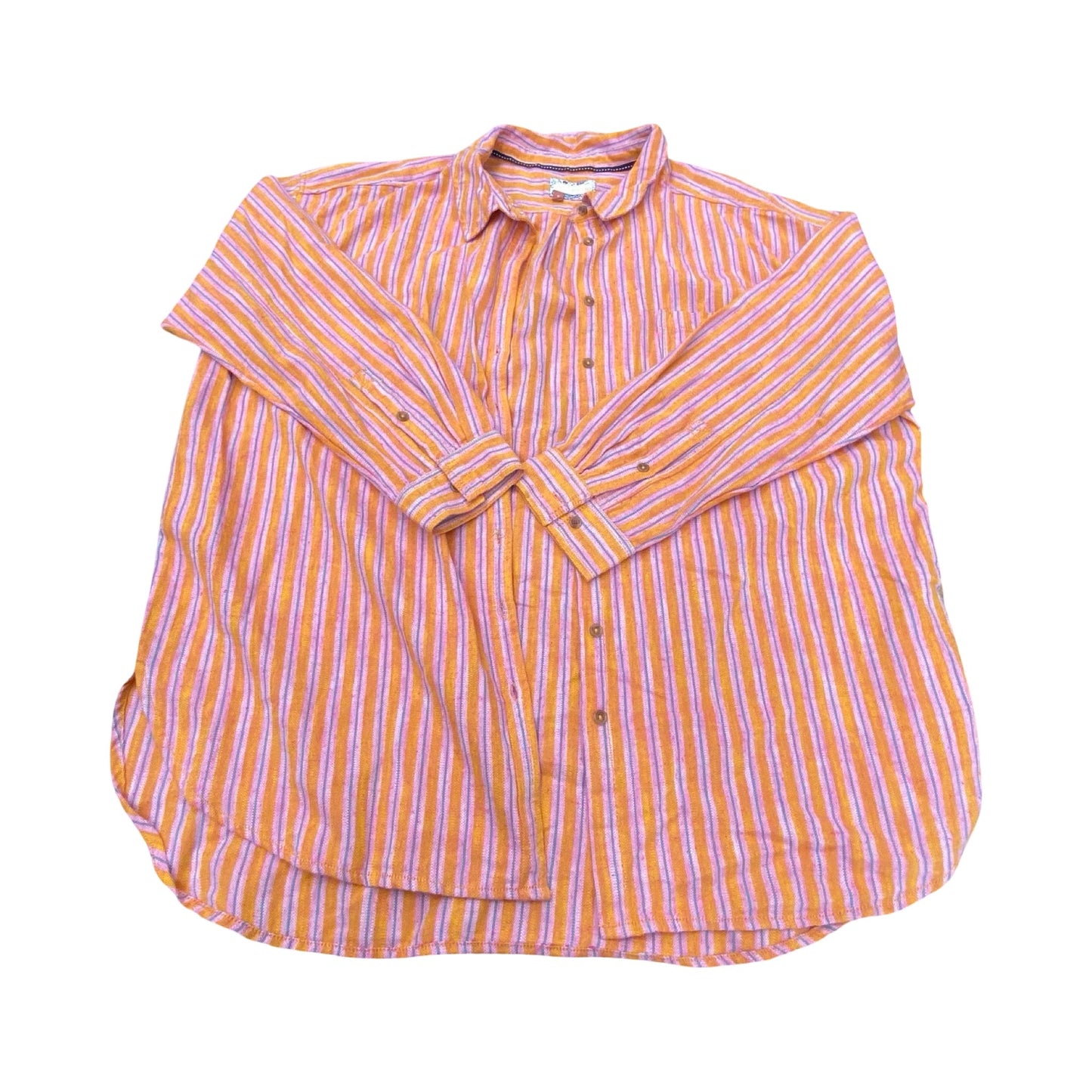 Top Ls By Pilcro In Striped Pattern, Size:Xl