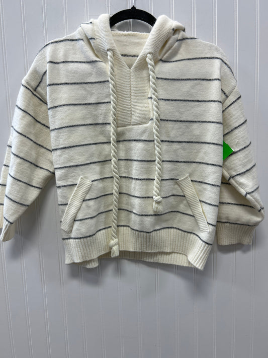 Sweatshirt Hoodie By Cmc In Cream, Size:M