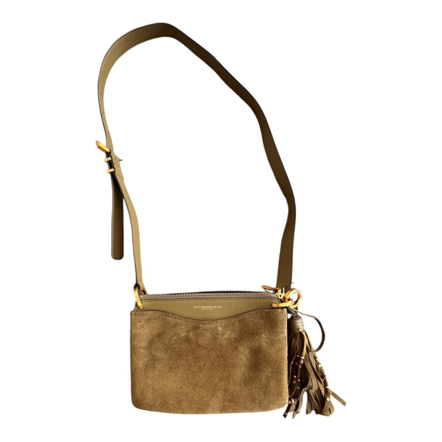 Handbag Designer By Donna Karan In Green, Size:Small