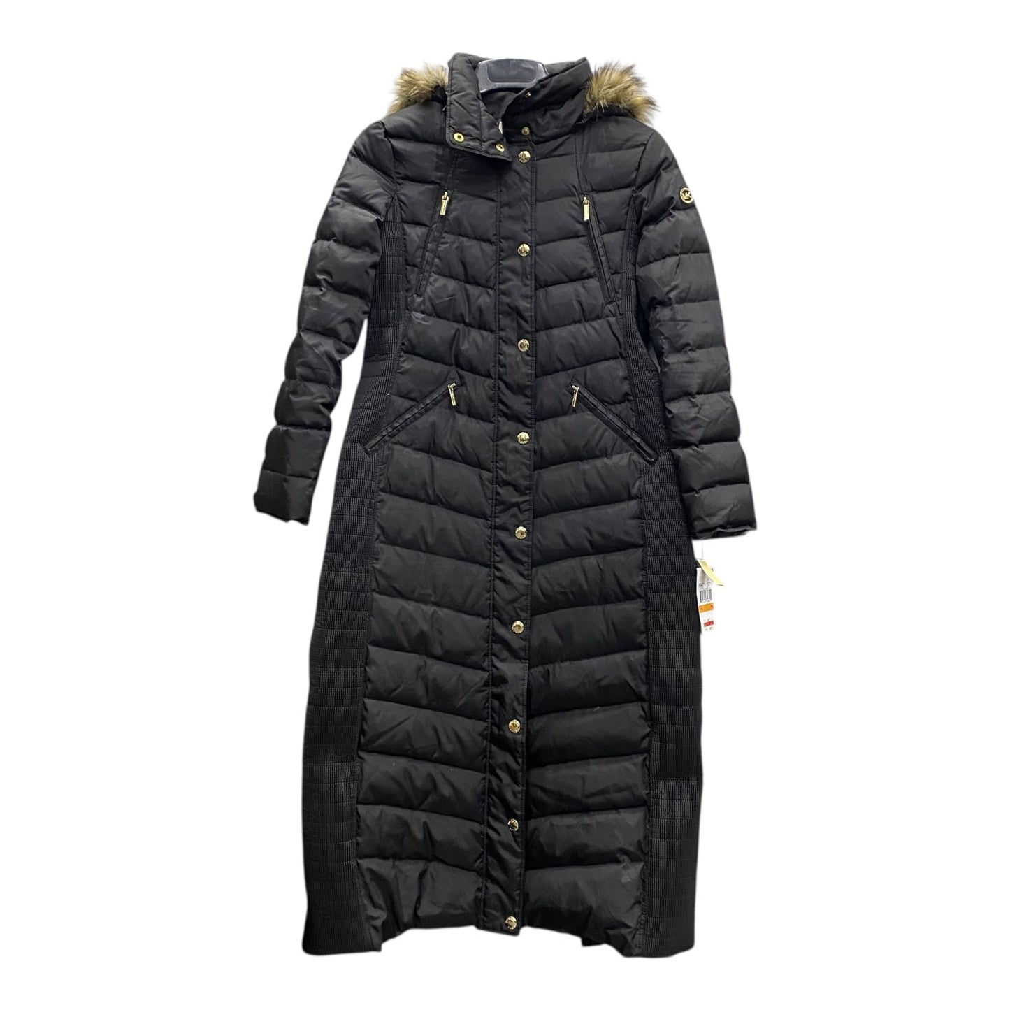 Coat Puffer & Quilted By Michael By Michael Kors In Black, Size:S