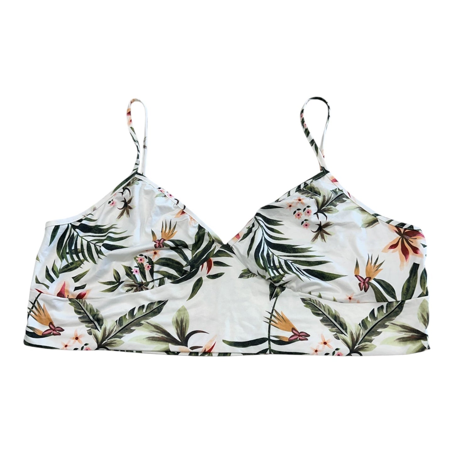 Skirt Set 2Pc By Shein In Tropical Print, Size:4X