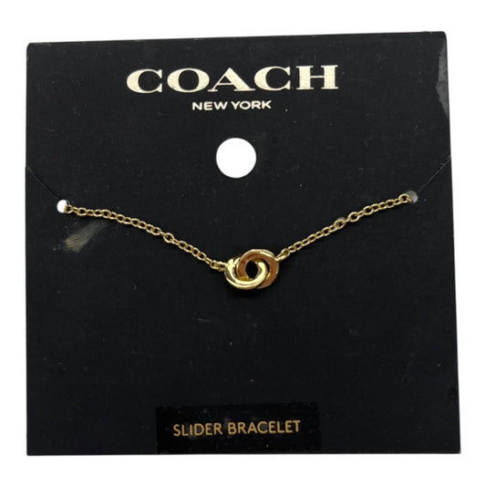 Bracelet Designer By Coach In Gold