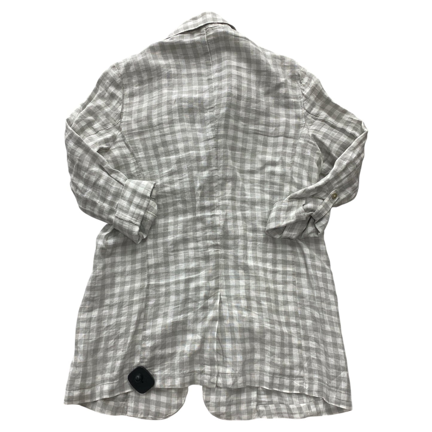 Blazer By Cynthia Rowley In Checkered Pattern, Size:M