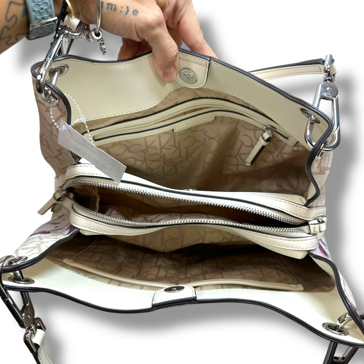 Handbag By Calvin Klein, Size: Large