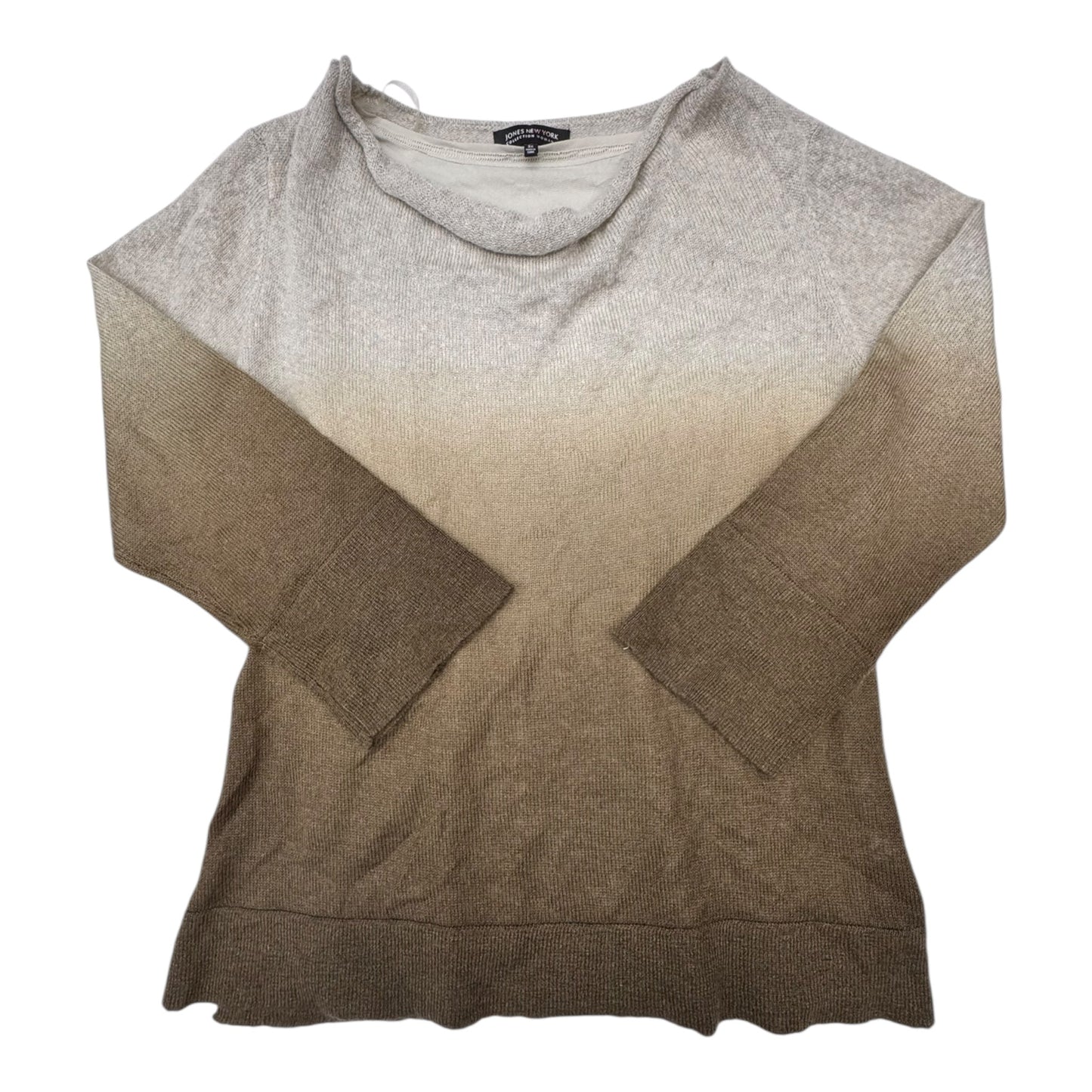 Sweater By Jones New York In Ombre Print, Size:3X