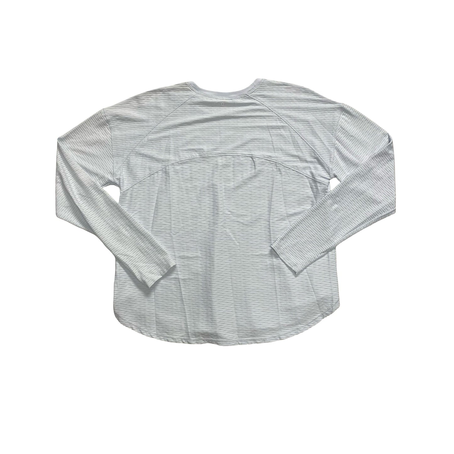 Athletic Top Ls Collar By Calia In Blue, Size:M
