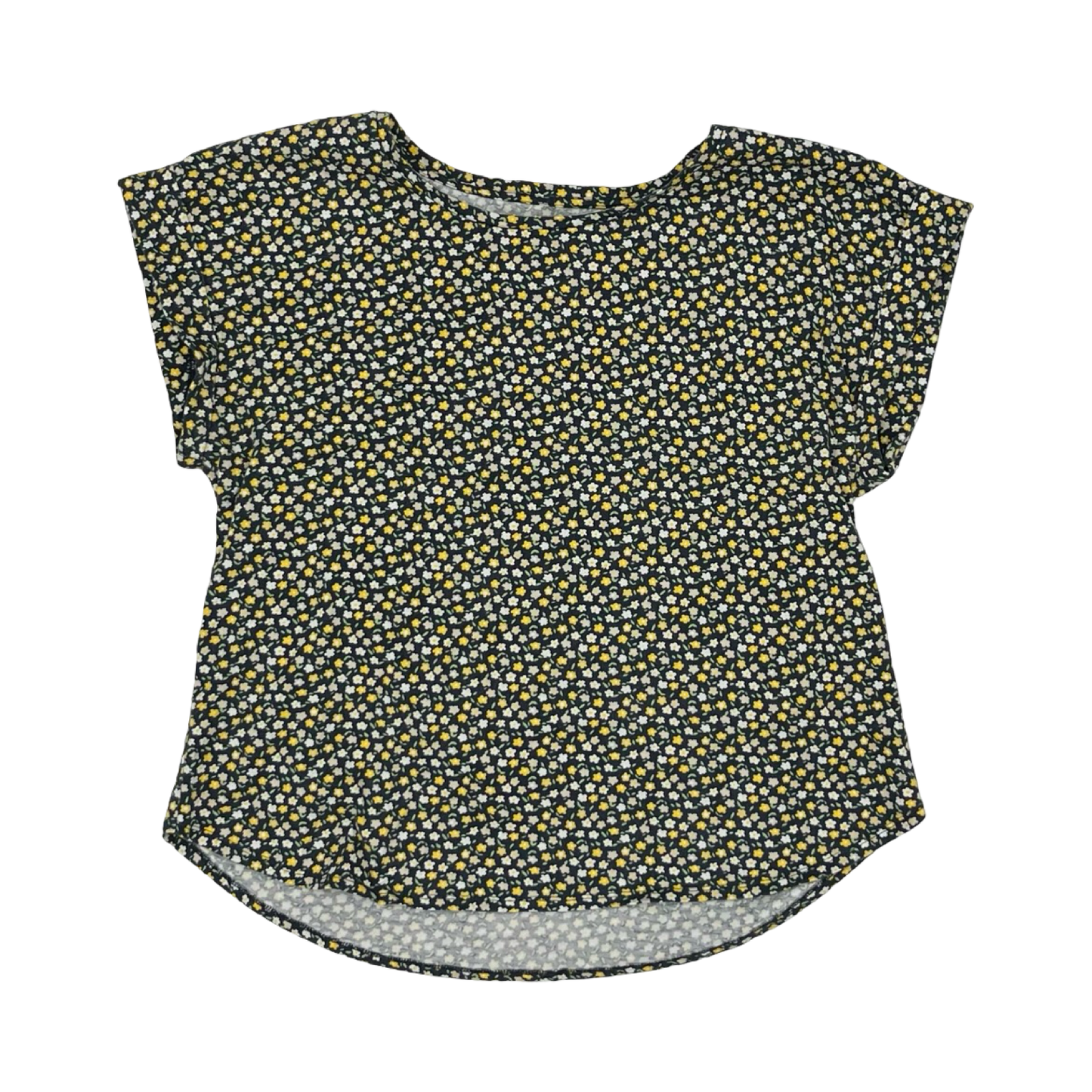 Top Ss By Clothes Mentor In Floral Print, Size:L